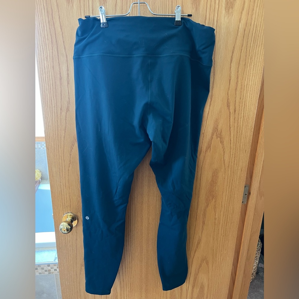 Lululemon Wunder Train High-Rise 31” - Indochine Blue (Size 20)